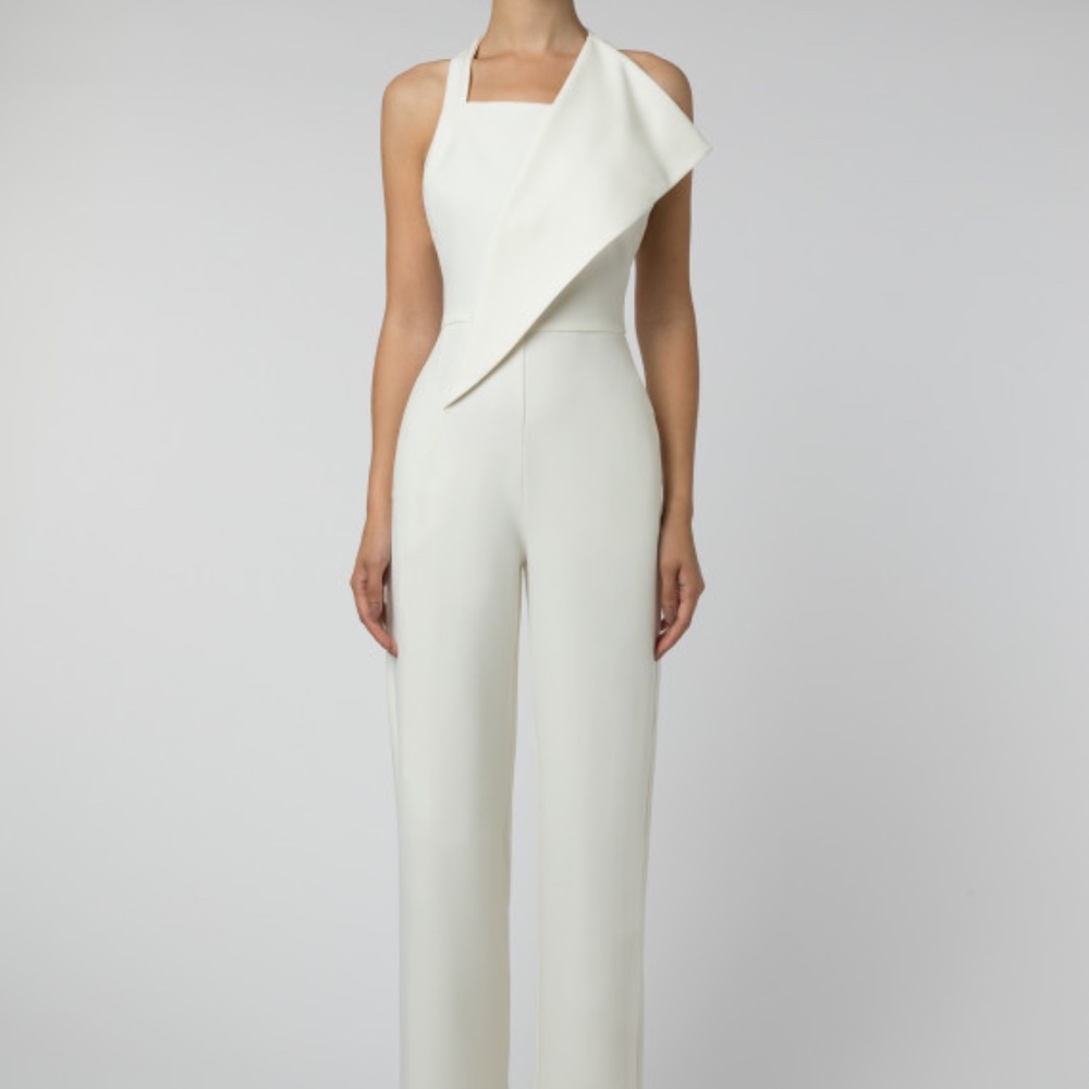 Cobra Halter Neck Structured Jumpsuit - Picture 1 of 2